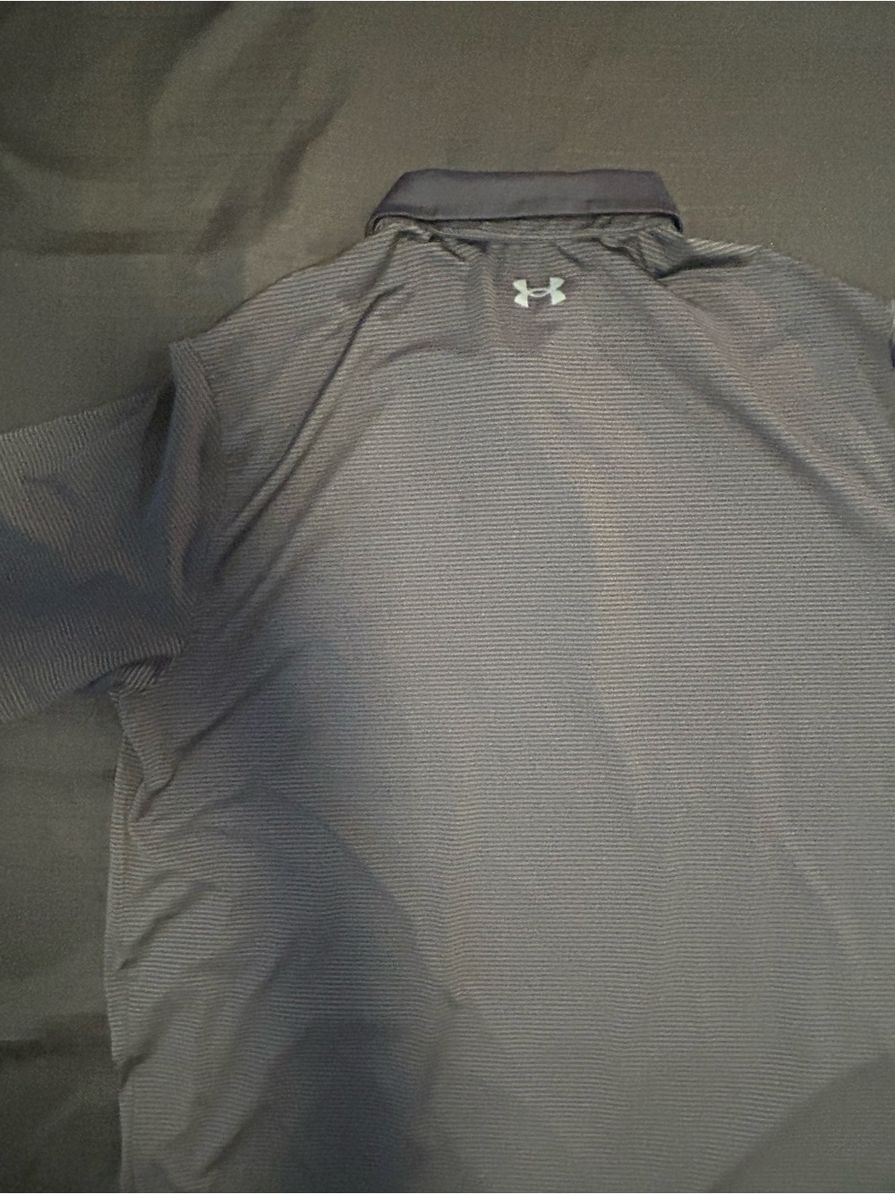 Under Armour Men's Dark Navy Performance Polo Shirt - Picture 6 of 6